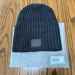 NTW Love Your Melon Hat Smoke Speckled Beanie Leather